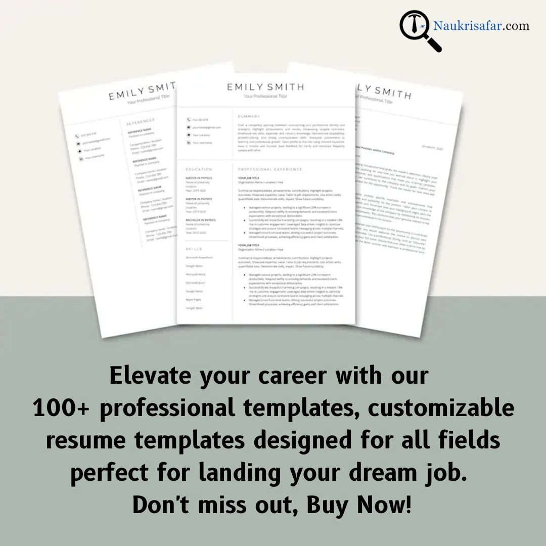 100+ Job Ready Resume