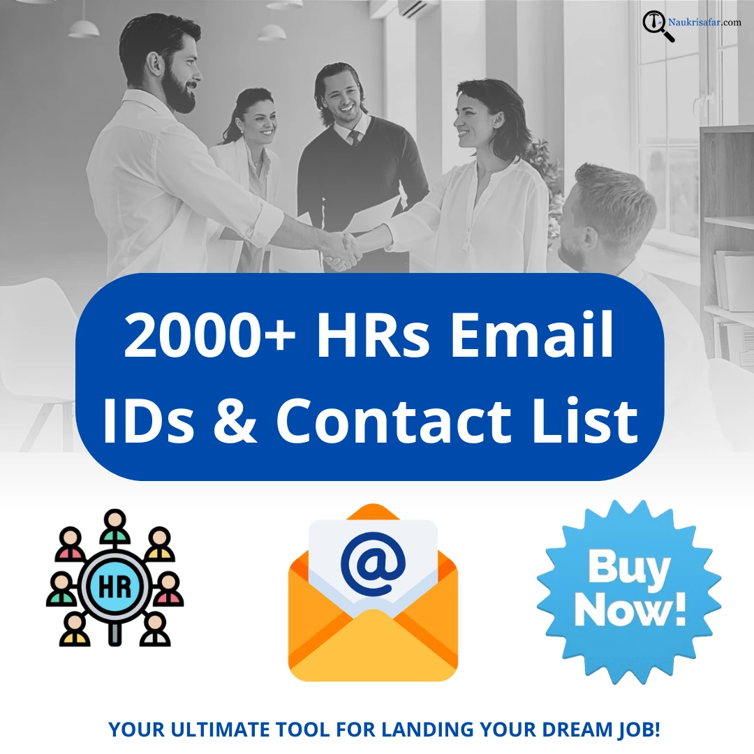Naukri Safar_ 2000 HRs Email Ids & Contact List